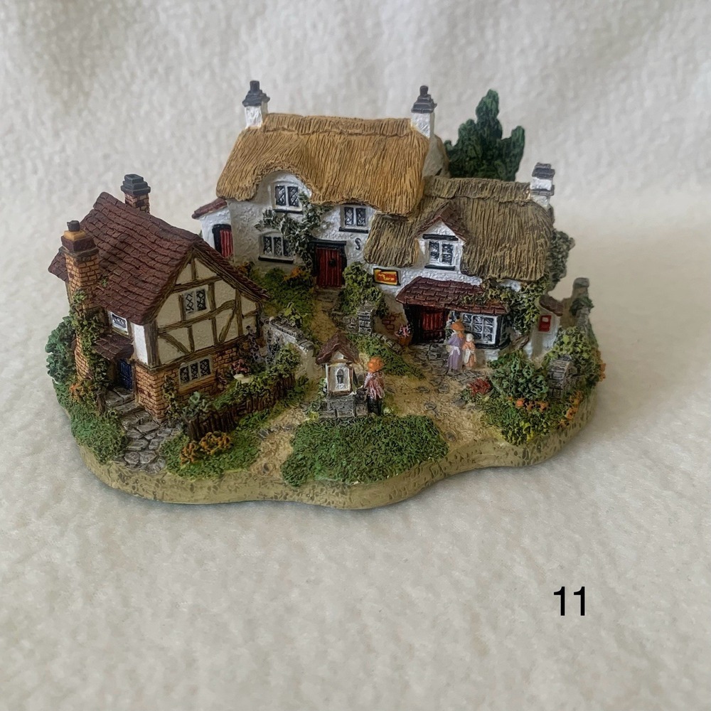 Danbury Mint Country Village Collection "The Old Mill" by Jane Hart 1994
